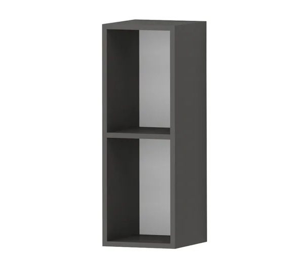 Горен шкаф-етажерка ЛЕО G57/25см графит